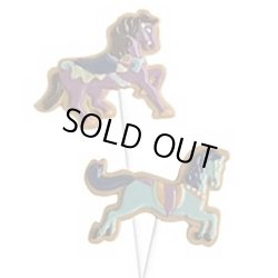 画像1: ロリポップチョコレート型　回転木馬　2種類