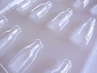 画像1: チョコレート型 ミニボトル