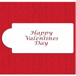 画像1: ステンシルプレート Happy Valentines Day メッセージ