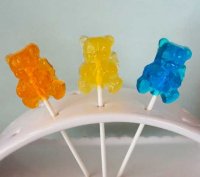 画像2: ロリポップチョコレート型 ギフトボックスを抱えたテディベア