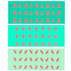 画像1: お得なセット／DIYスプリンクル用ステンシルセット　スクレーパー３枚付き　クリスマス（ツリー、リーフ、ジンジャーブレッドマン）3種類セット