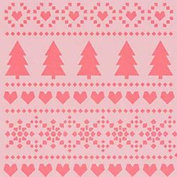 画像2: ステンシルプレート　Holiday Fair Isle