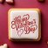 画像1: アメリカ製　ステンシルプレート　Happy Valentine's Day (1)