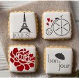 画像1: ステンシルプレート  Paris Style (1)