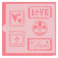 画像2: ステンシルプレート  Tickets to Paris (2)