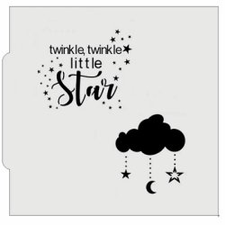 画像2: ステンシルプレート　Twinkle Twinkle 