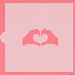 画像3: ステンシルプレート　Heart Hands