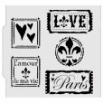 画像1: ステンシルプレート  Tickets to Paris (1)