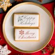 画像2: ステンシルプレート　スクリプトスタイルクリスマス　２種類 (2)