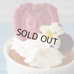 画像5: チョコレート型   ハートフレームの猫　12個取