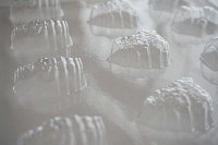 画像2: チョコレート型 クリスマスアイテム(深め)ツリー 雪だるま サンタクロース 3種類