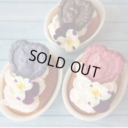 画像2: チョコレート型   ハートフレームの猫　12個取