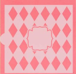 画像3: ステンシルプレート　ハーレクインモノグラム　