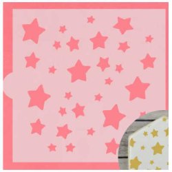 画像1: ステンシルプレート　星