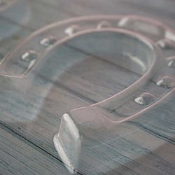 画像4: チョコレート型　馬の蹄　2個取