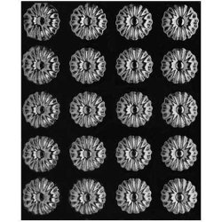 画像1: チョコレート型　フラワー／デイジー　20個取