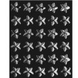 画像1: チョコレート型　星（ミニ）30個取 (1)