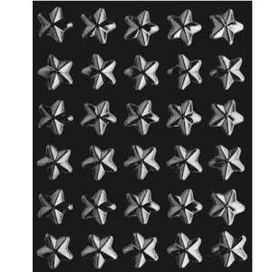 画像1: チョコレート型　星（ミニ）30個取 (1)
