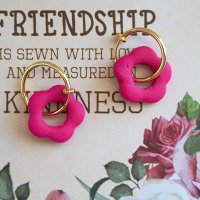 画像1: ポリマークレイカッター フルーレット 20mm アクセサリー作り