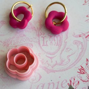画像6: ポリマークレイカッター　フルーレット　20mm　アクセサリー作り (6)