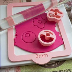 画像1: クレイクラフト用　厚み調整ミニガイド　厚み3mm　