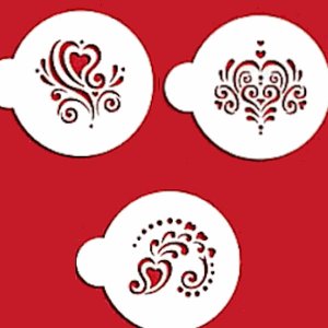 画像1: Sサイズ/ステンシルセット　アモーレ　3種類 (1)