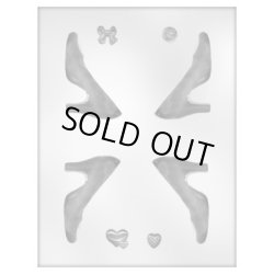 画像1: ３Dチョコレート型　ハイヒール＆小さなアクセントパーツ