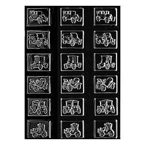 画像1: チョコレート型　クラシックカー　 (1)