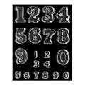 チョコレート型　数字　大小　