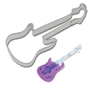 画像1: ドイツ/Stadter（ステンレス）　クッキー型　エレキギター (1)