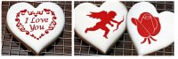 画像1: Sサイズ/ステンシルセット I Love You 3種類