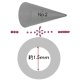 Wilton 口金（No.2）　丸　口径1.5mm　