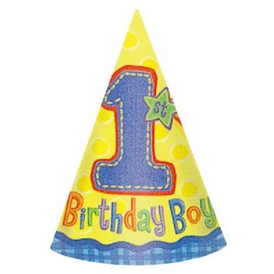 バースデーハット パーティハット 1歳のお誕生日会 初めてのお誕生日のパーティアイテム バースデーハット パーティハット 1歳のお誕生日会 初めてのお誕生日のパーティアイテム