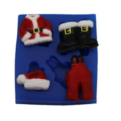 サンタの衣装 ブーツ オーバーオール