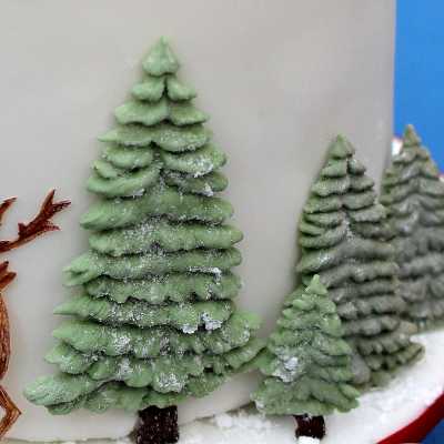 クリスマスツリー もみの木 シリコン抜き型