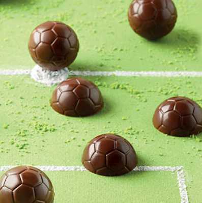 シリコンチョコレート型 サッカーボール グミ