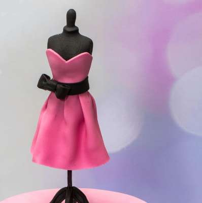 シリコン型 マネキン 立体 ケーキ作り クラフト作り ドレス