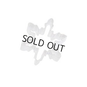 画像1: ミニクッキー型 雪の結晶  4.5cm (1)