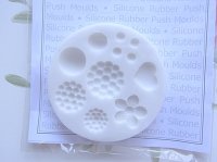 画像1: イギリス製/シュガークラフトシリコン抜き型/バラエティパール＆ハート　8種類