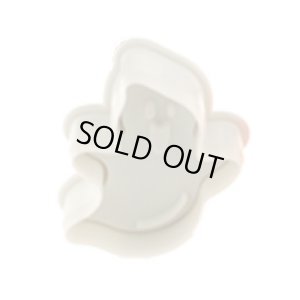 画像1: バネ式クッキースタンプ　お化け　（ホワイト） (1)