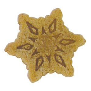 画像2: バネ式スタンプクッキー型 雪の結晶(ライトブルー) (2)