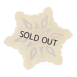 画像2: バネ式スタンプクッキー型　雪の結晶（ライトブルー） (2)