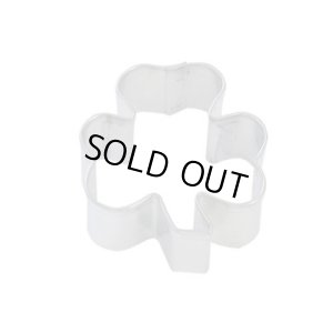 画像1: ミニクッキー型 三つ葉のクローバー 4cm (1)