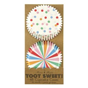 画像1: MeriMeri　ベーキングカップ　TOOT SWEET　マルチカラー　48枚入　　　　　　　　　　　　　　　　　　　　　　　　　　　 (1)