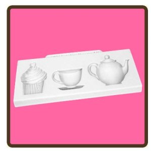 画像2: イギリス製/シュガークラフト/シリコン抜き型 アフタヌーンティ 3種類 (2)