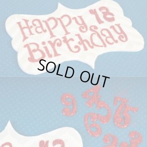 画像2: Lサイズ/ステンシルプレート ハッピーバースデープラグ (2)