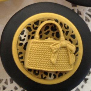 画像3: 半額セール品／イギリス製/シュガークラフト/シリコン抜き型　デザイナーバッグ　3種類 (3)