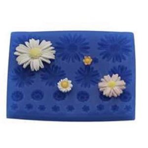 画像4: アメリカ製/シュガークラフトシリコン抜き型/デイジー　4種類 (4)