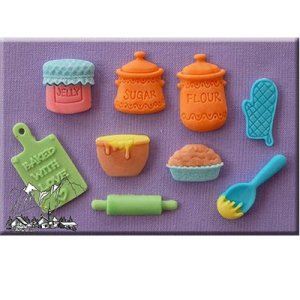 画像2: オーストリア製/シュガークラフト/シリコン抜き型 キッチン用品 (2)