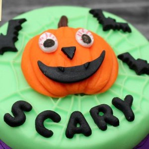 画像4: イギリス製/シュガークラフトシリコン抜き型/パンプキンフェース  (4)